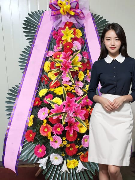 하우스 오브 더라움 3단화환 기본형